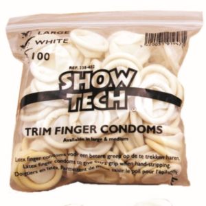 Fingerbeskyttelse for Trimming Fingerkondom