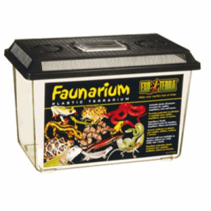 Transportbur plast terrarie 37x22x24.5CM, brukt