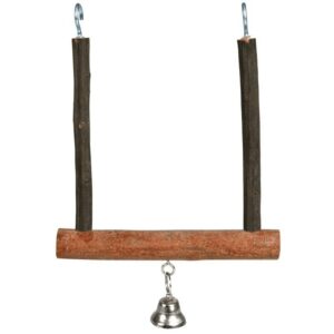 Huske naturtre med bjelle 12x15cm