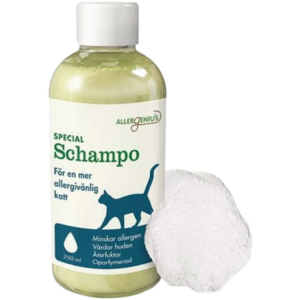 Allergenius Spesialsjampo Katt – reduserer mengden allergen