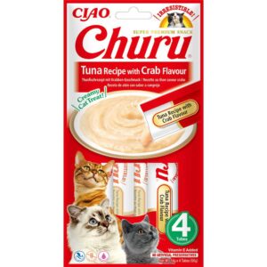 Ciao Churu katt Tunfisk med krabbe smak 4stk