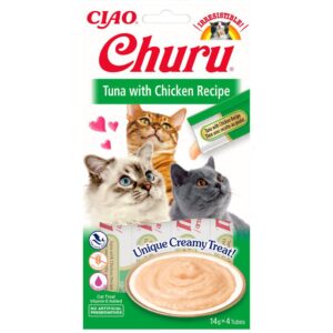 Ciao Churu katt Tunfisk med kylling 4stk