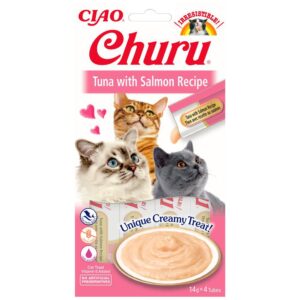 Ciao Churu katt Tunfisk med laks 4stk