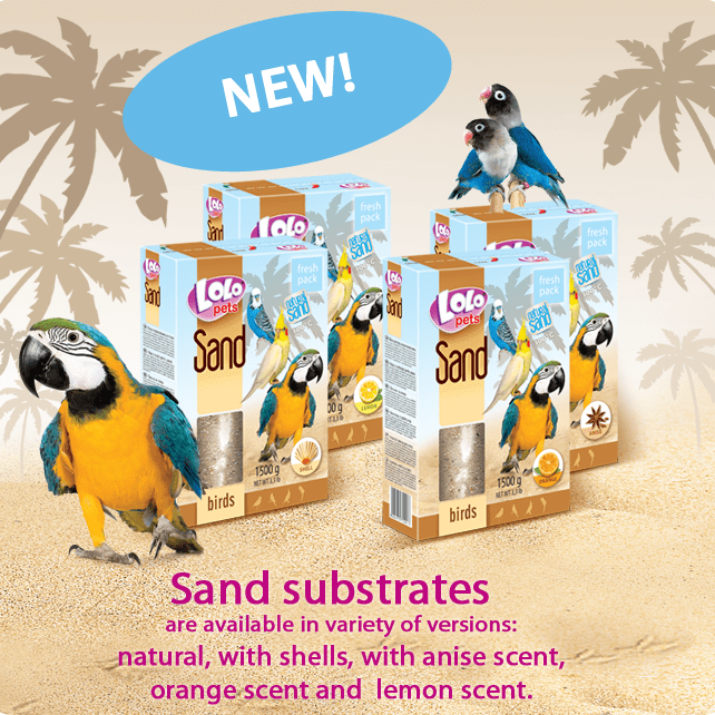 Fuglesand Lolo Pets 1,5 kg