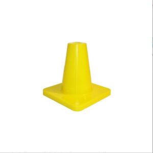 Kjegle 15 cm Gul-Rød-Rosa