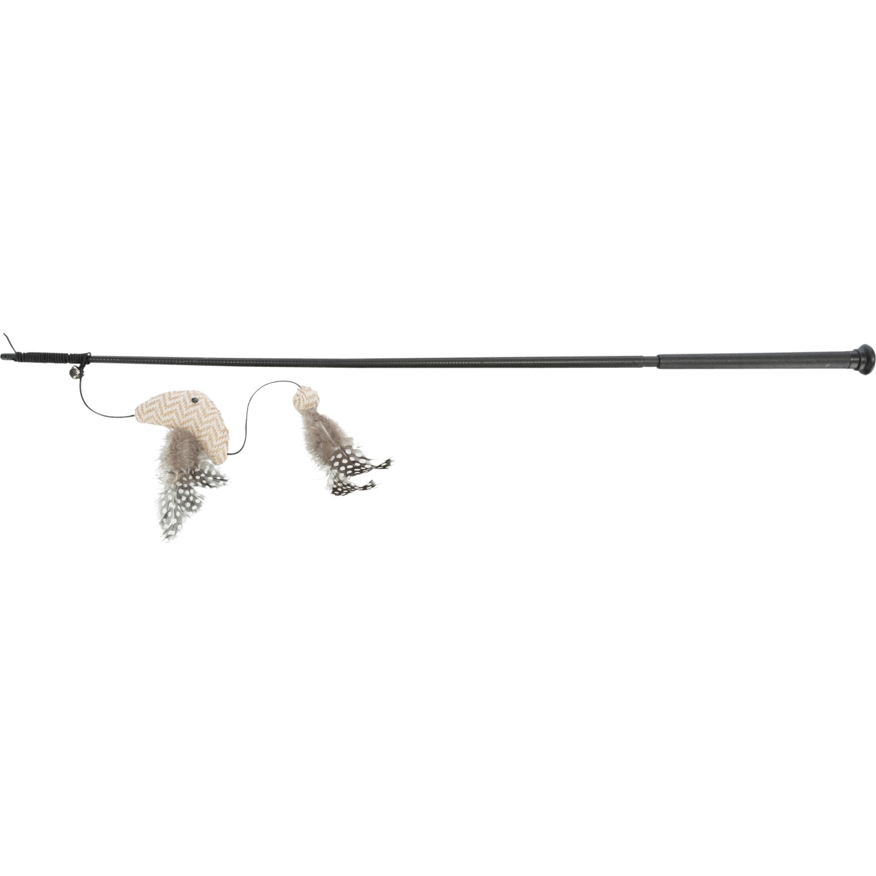 Viftepinne XXL med fisk og fjær
