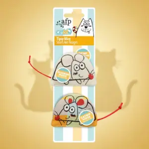 Afp Catoon Kattelek med Kattemynte og Silvervine, 2-pk