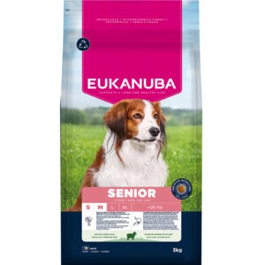 EUKANUBA Senior Small/medium Breed Lam & Ris