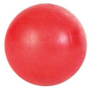 Hundeleke Ball hard naturgummi