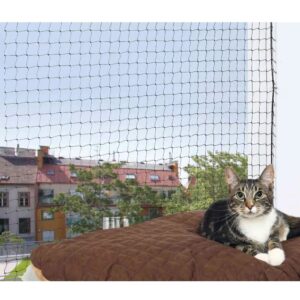 Kattenett til balkong og terrasse – Svart