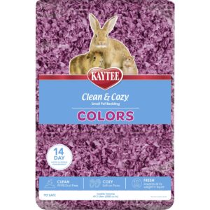 Kaytee Clean & Cozy Colors Plum – papirstrø til smådyr