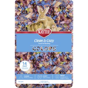 Kaytee Papirstrø til smådyr – Clean & Cozy Colors Kaleidoscope