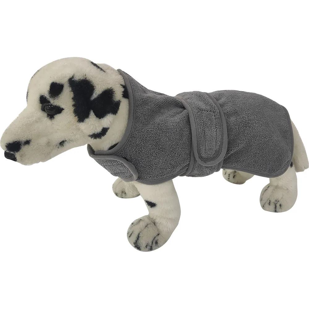 Ozami Badekåpe Frotté Grå 45 cm - hund