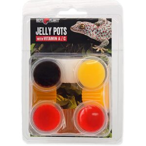 Repti Planet Jelly Pots Mixed 8 stk – Geléfôr til reptiler og insekter