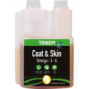Trikem Coat & Skin Katt 300 ml – Næringsrik olje for hud og pels