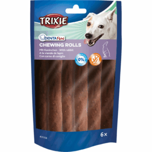 Trixie DENTAfun Tyggerull med kanin 6pk