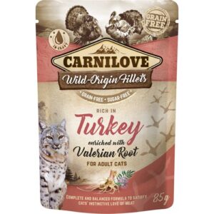 Carnilove Cat Adult Turkey & Valerian 85 g