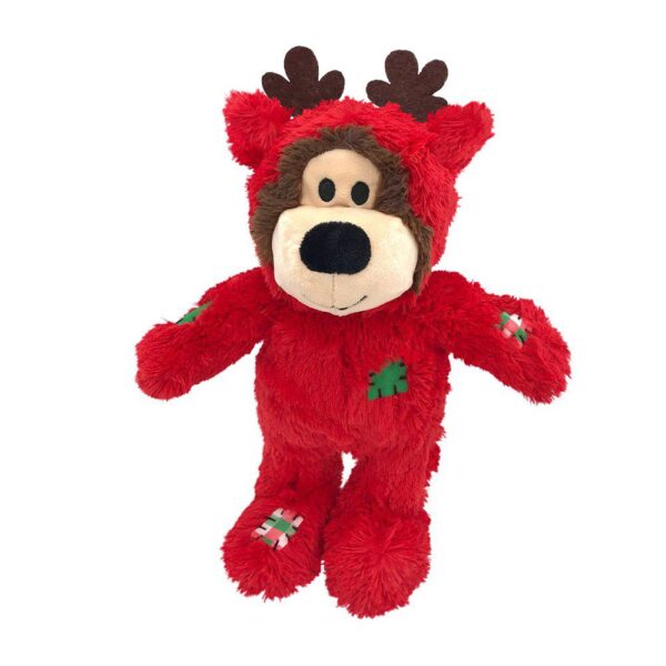 KONG Holiday Wild Knots Bear Mix Juleleke Hund - Bilde 3