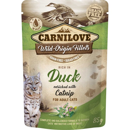 Carnilove Cat Adult Duck & Catnip 85 g