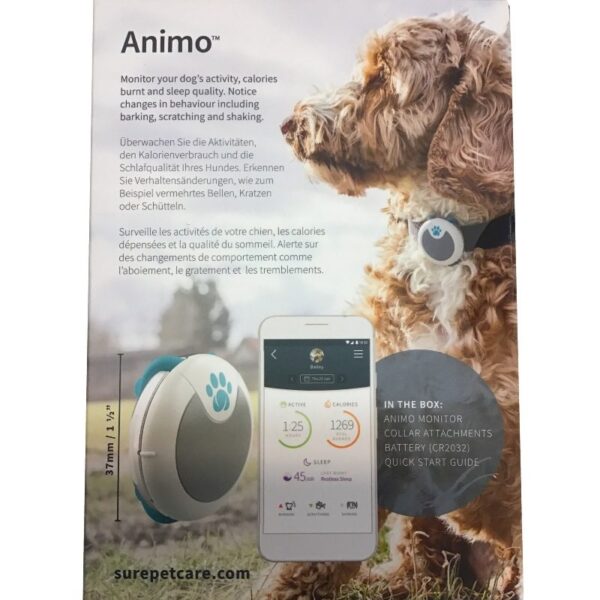 Animo Activity and Behaviour Monitor - Sure Petcare Aktivitetsmåler - Bilde 4