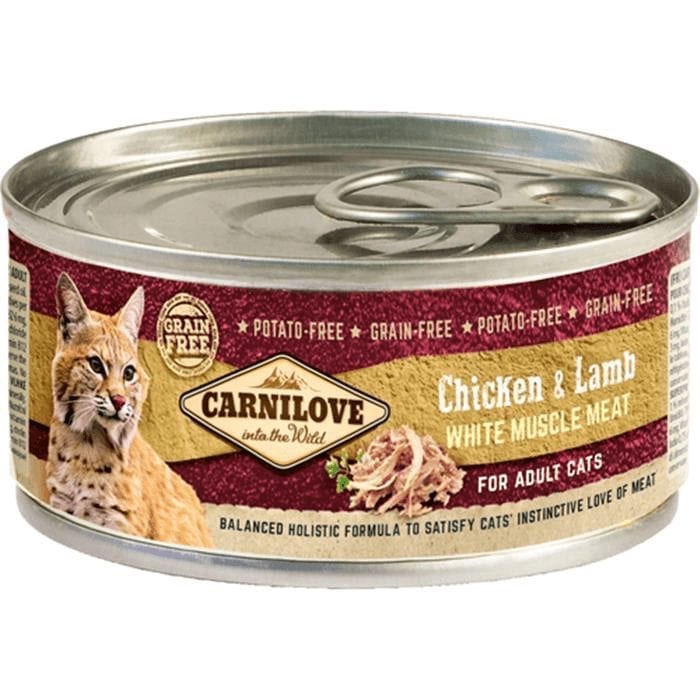Carnilove Cat Kylling & Lam Adult 100g