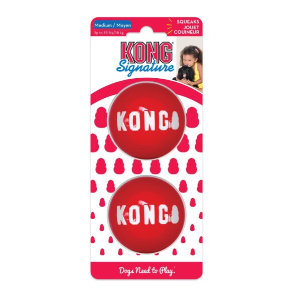 Kong Signature Ball 2pk