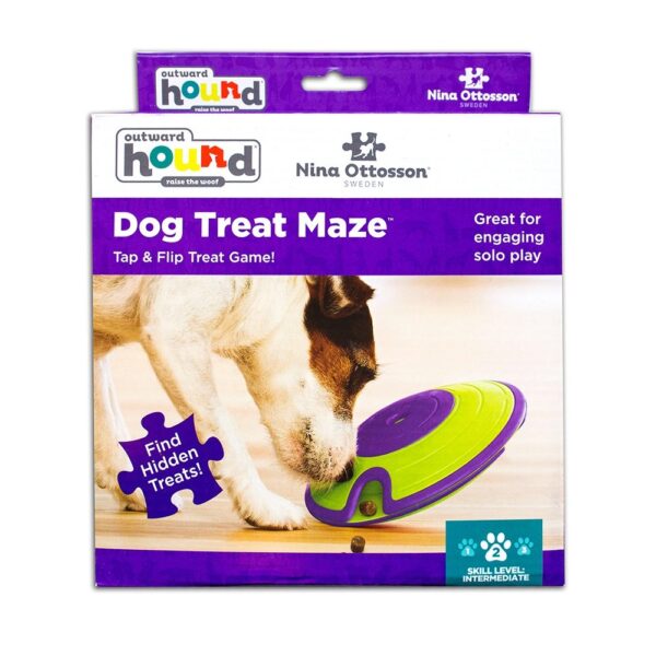 Nina Ottosson Dog Treat Maze Plast Aktivitetsleke - Bilde 5