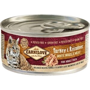 Carnilove Cat Kalkun & Rensdyr Adult 100g