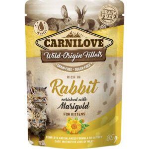 Carnilove Kitten Rabbit & Marigold 85 g