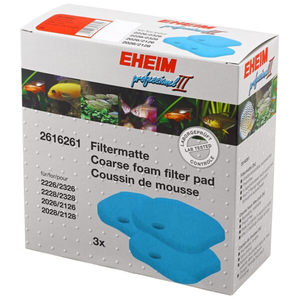 Eheim Filtermatte blå - Exp 350/Pro II 2026-2128/Pro 2226-2328