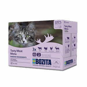 Bozita kjøttbiter i saus multibox 85g 12pk
