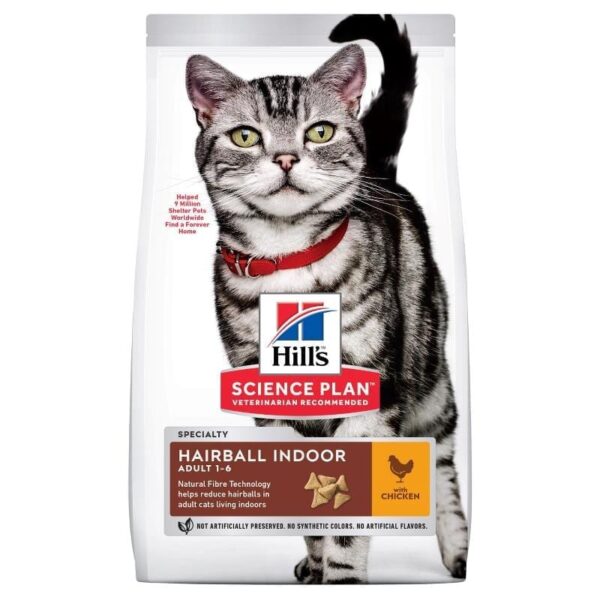 Hill`s Adult Hairball Indoor Chicken