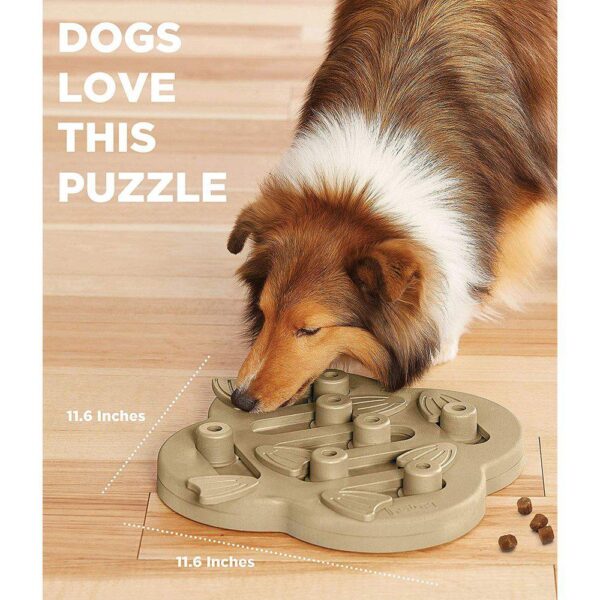 Nina Ottosson Dog Hide og Slide Composite Natural Aktivitetsleke