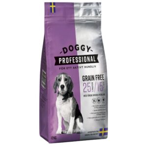 Doggy Professional Grain Free Hundefôr (2 størrelser)