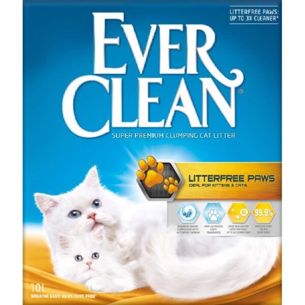 Ever Clean Litter Free Paws Kattesand 10 L