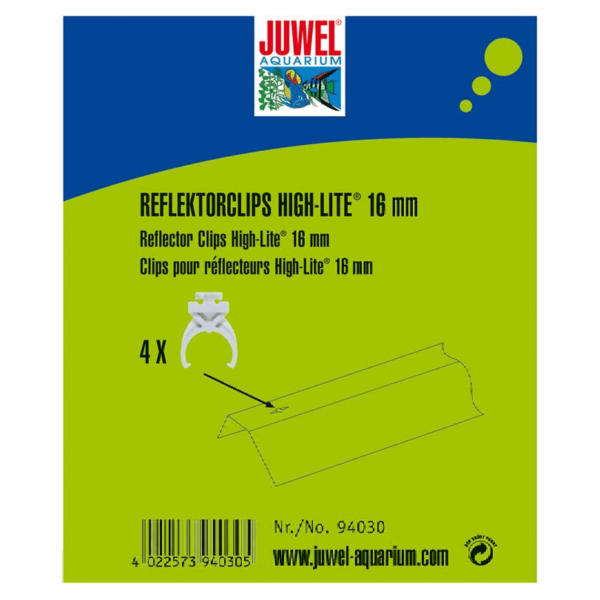 Juwel Reflektorclips T5-T8