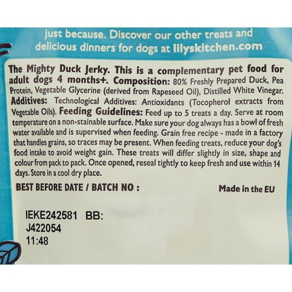 Lilys Kitchen Treat Turkey Jerky