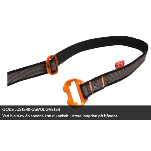 Non-Stop Dogwear Touring Bungee Leash Adjustable Justerbart Hundekobbel