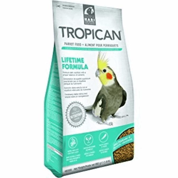 Tropican fullfôrpellets parakitter