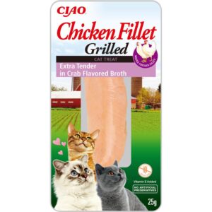 Churu cat Grilled Chicken in Crab Brot