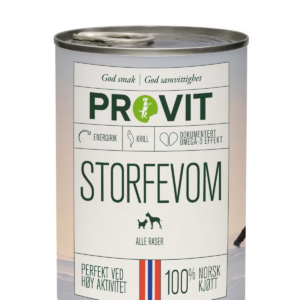 PROVIT Gobiten Boksemat Storfevom Med Krill 400g