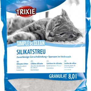 Trixie Simple'n'Clean Silikat-kattesand 8L